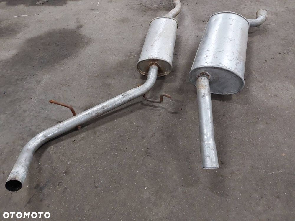 TŁUMIK WYDECH ŚRODKOWY + KOŃCOWY SKODA FELICIA I 1.6 8V - 3