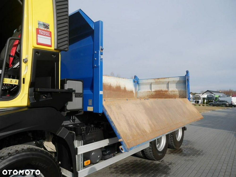 Renault KERAX K 460 30 TYŚ.KM JAK NOWY,3-STRONNA/ 6X4/HYDRO BURTA - 23