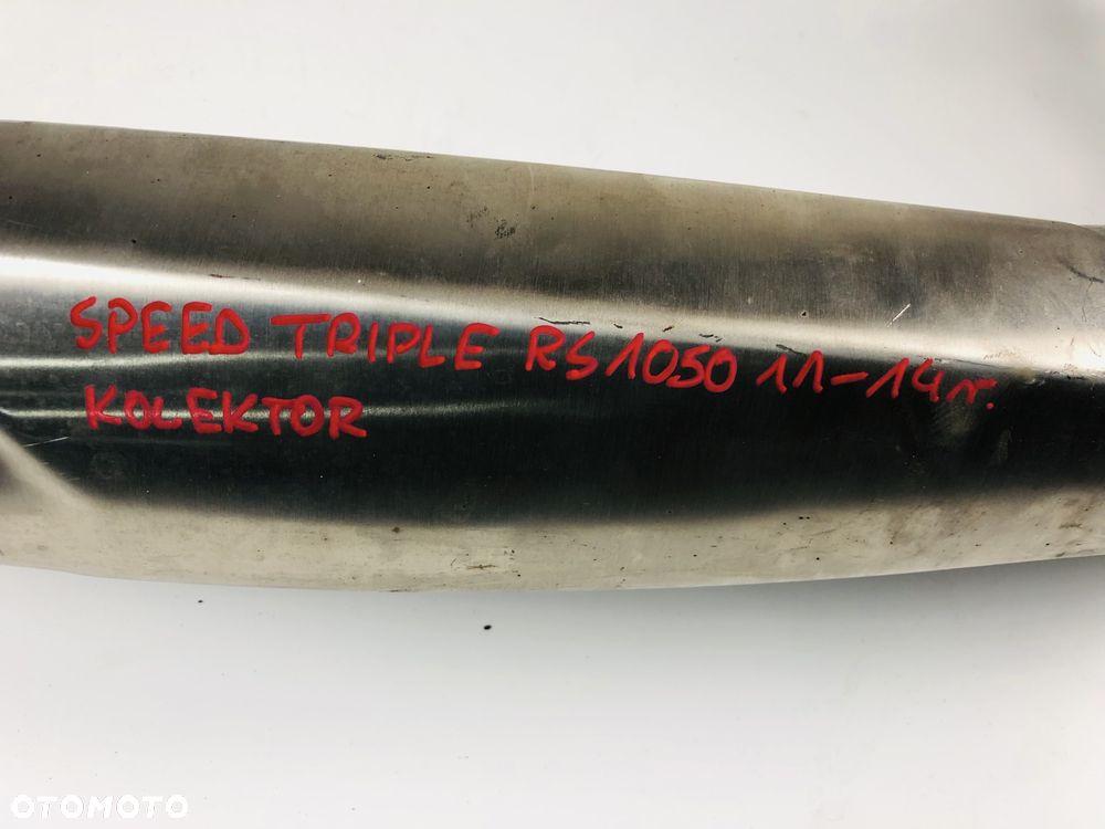 Triumph Speed Triple RS 1050 11-14 kolektor wydechowy - 3