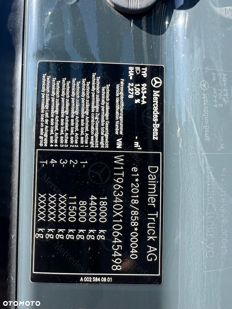 Mercedes-Benz ACTROS L MP5poliftowy  prokontraktowy - 14