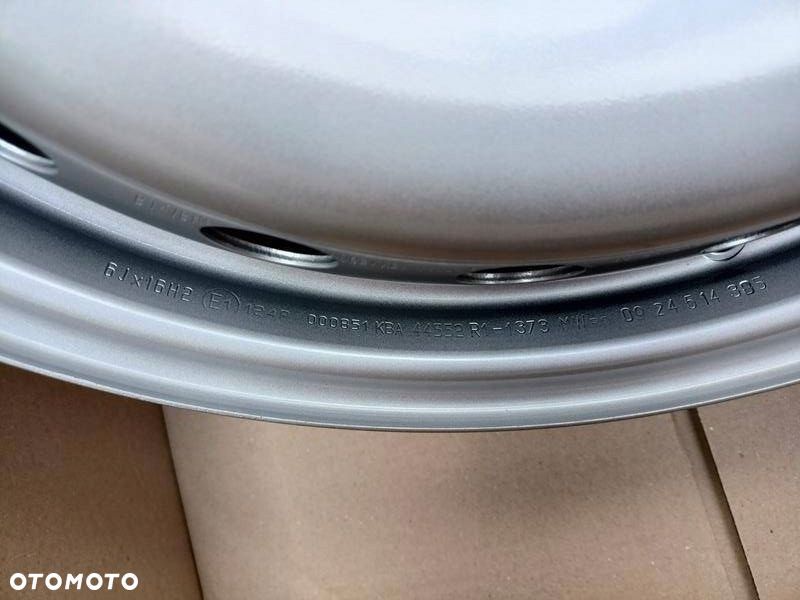 Oryginał felga stalowa 16 Opel Vivaro Nissan Renault 124R000851 - 5