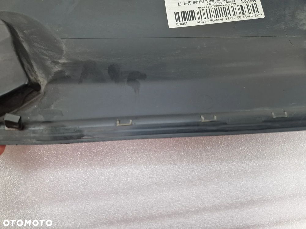 AUDI A4 B9 8W0 14- , LIFT 18- OSŁONA / NAKŁADKA PASA PRZEDNIEGO PRZÓD , NR 8W0807081 , 8W0807081F , NR AUKCJI OP80 - 7