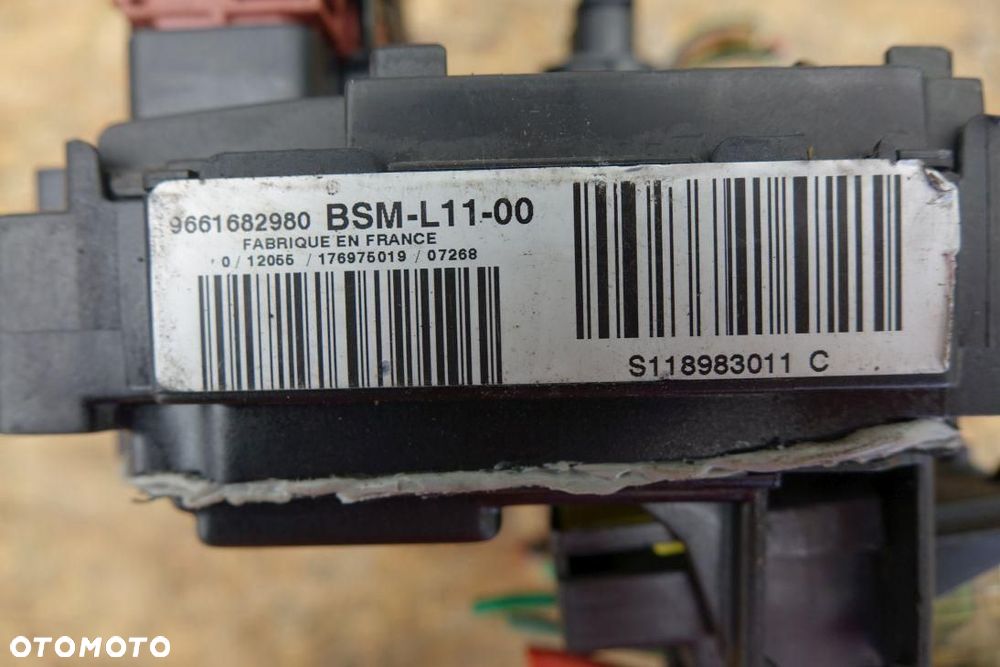 MODUŁ BSM SKRZYNKA BEZPIECZNIKÓW  MP12 PEUGEOT 407 BSM-L11-00 - 3