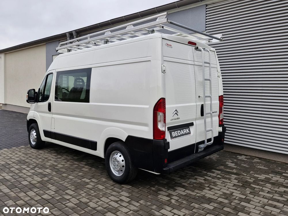 Citroën JUMPER, 2019(XII), L2H2, BRYGADÓWKA, 7 miejsc, DOKA, czujniki, klima - 4