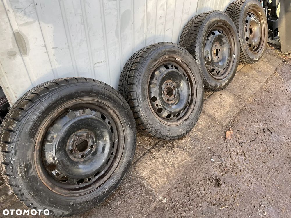 KOŁA OPONY ZIMOWE Z FELGAMI SEAT IBIZA IV VW POLO 9N 15' 5X112 185/60 - 1