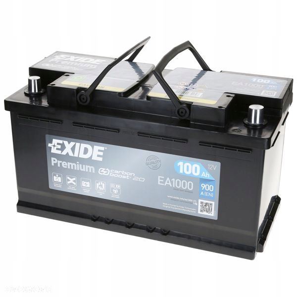 Akumulator Exide Premium 100Ah 1000A EA1000 P - 6