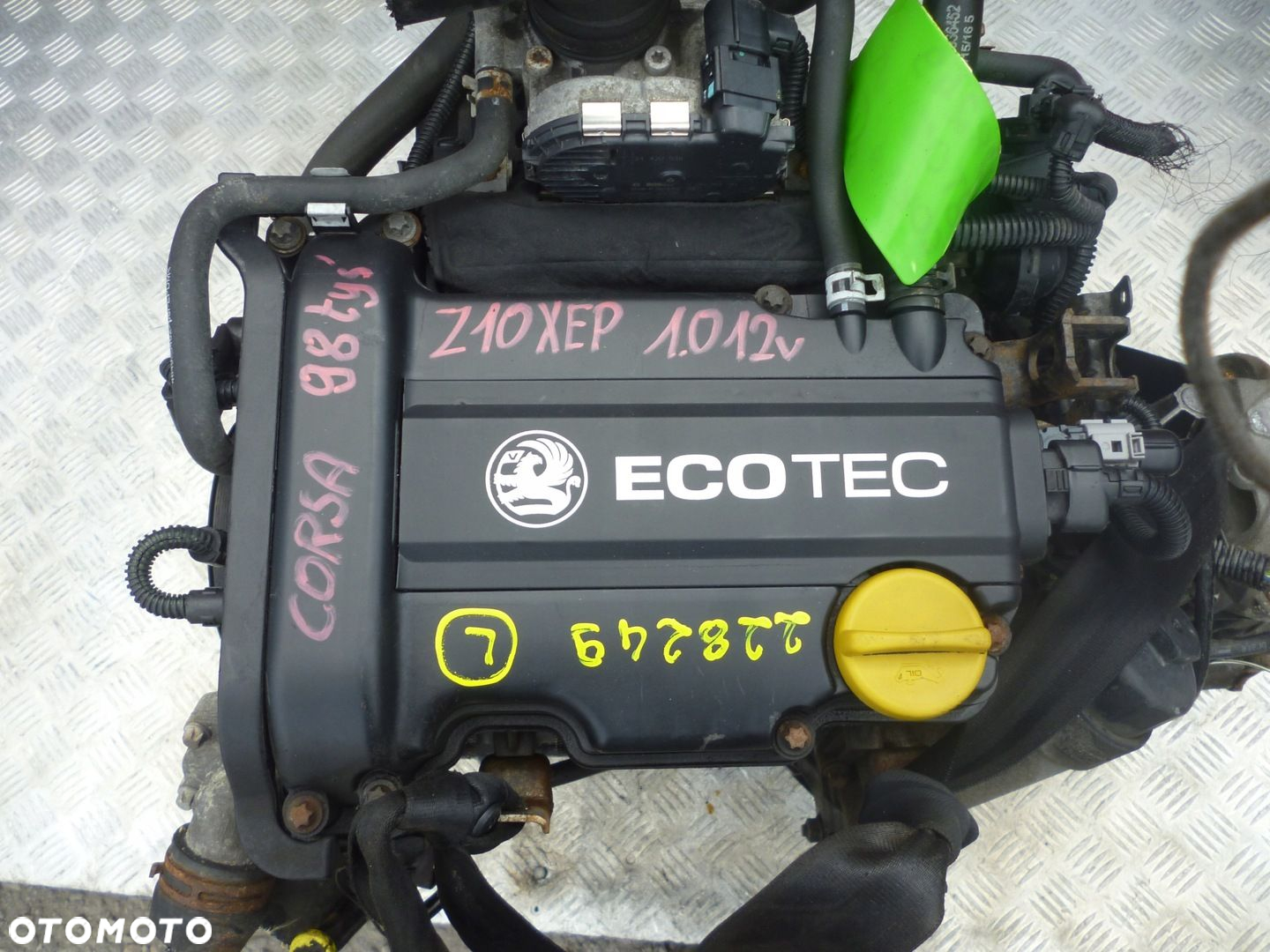 SILNIK OPEL CORSA 1.0 12V Z10XEP 98 TYS - 2