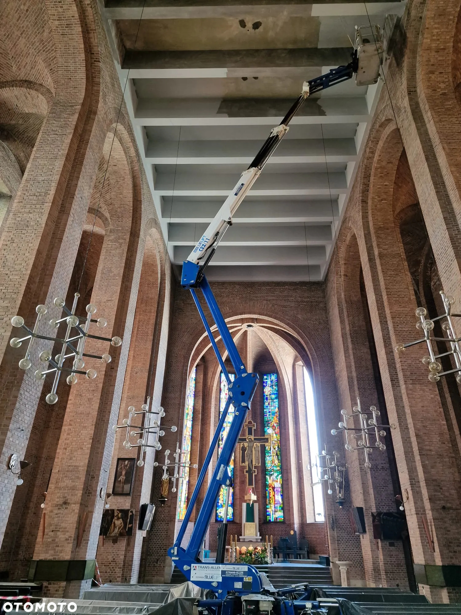 Ruthmann Bluelift SA22 Podnośnik gąsienicowy 22m Pająk na gąsienicach 22m Podnośnik terenowy gąsienice Zwyżka 4x4 Od Wyłącznego Dealera w Polsce - 7