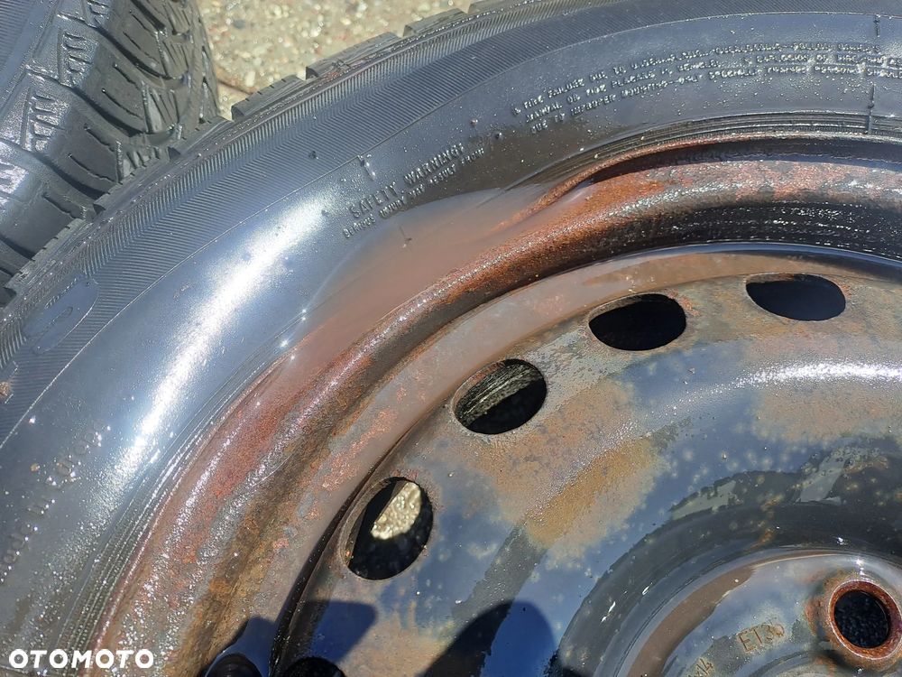 Skoda Citygo komplet felg z oponami 4x100 165/70 R14 - 6