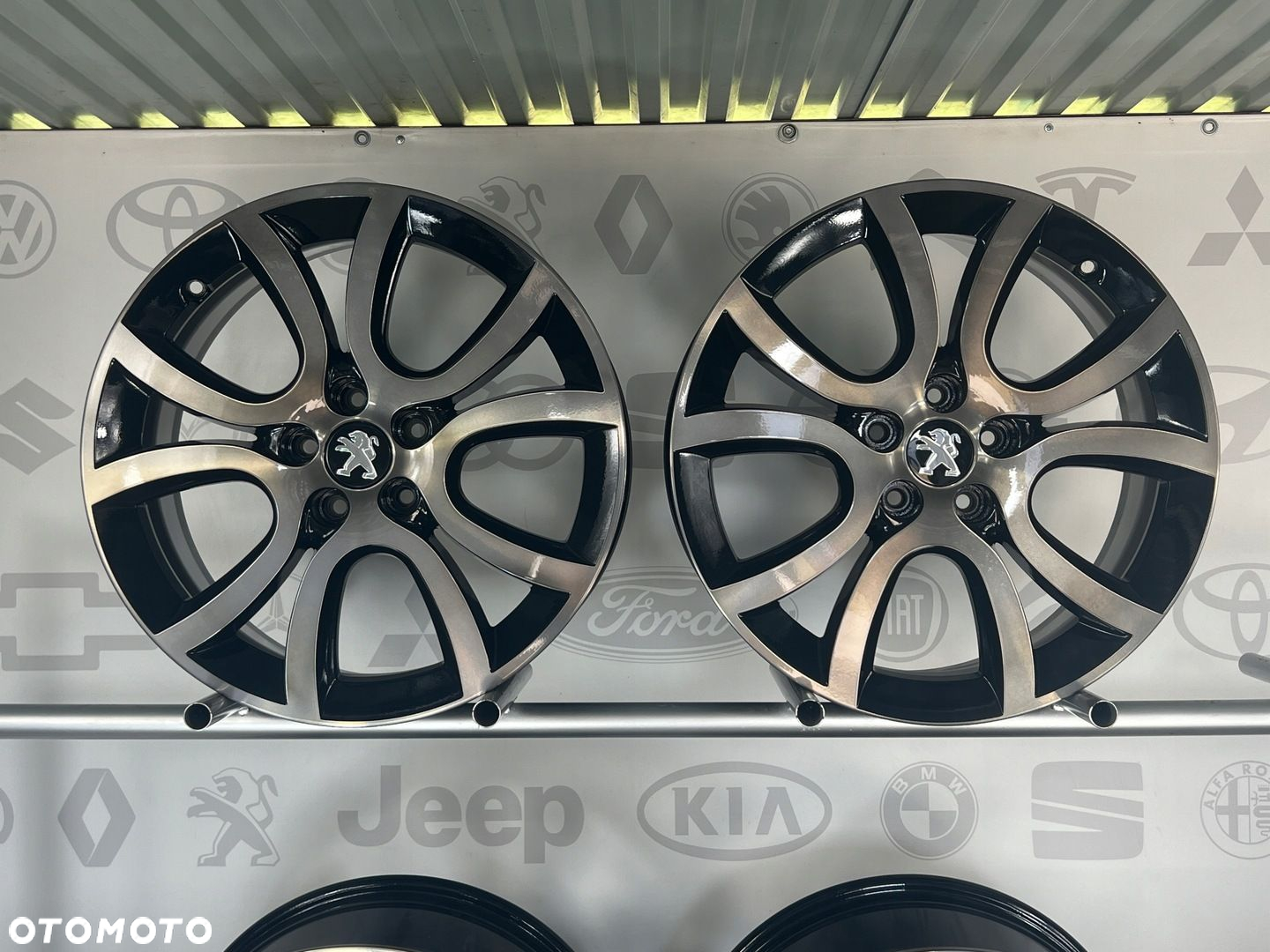 FELGI ALU PEUGEOT CITROEN DS 3008 5008 EXPERT 18 5X108 ET49 ORYGINALNE - 3