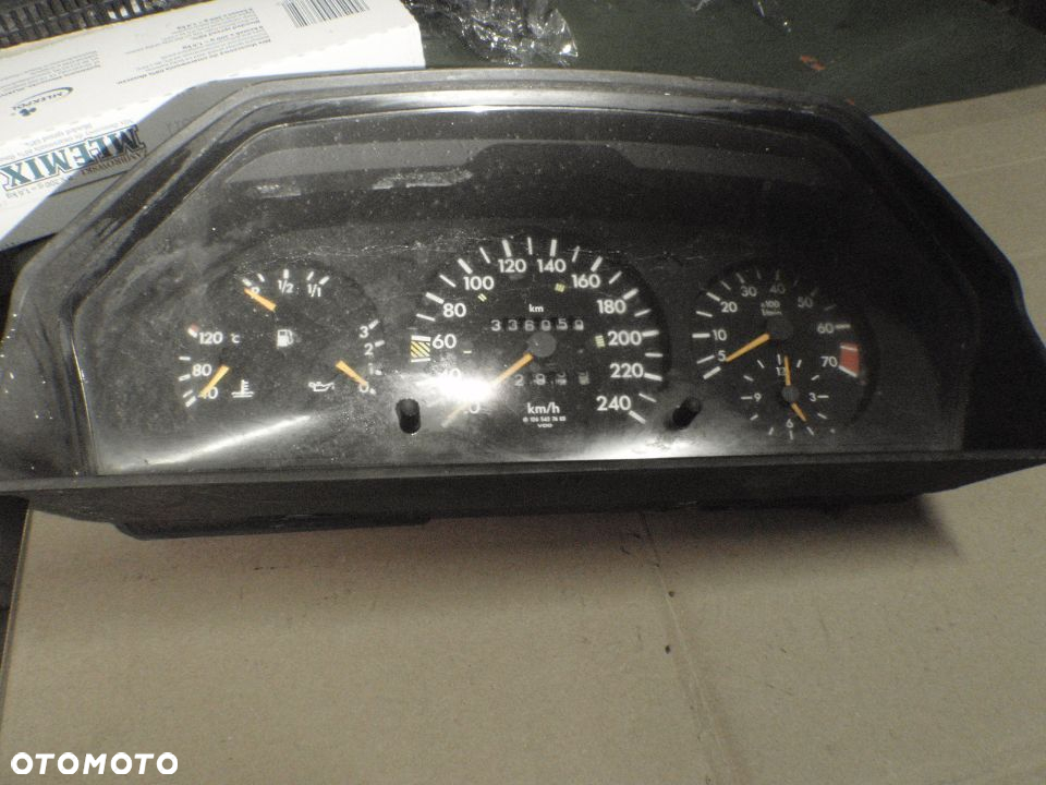 licznik obrotomierz zegary mercedes benz w124 124 oryginał benzyna  1245427469 diesel 1245427006 - 3