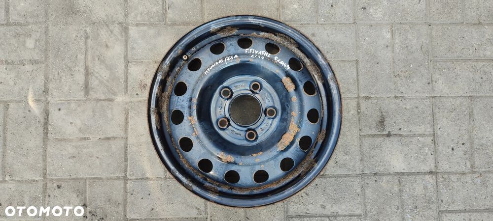 FELGA STALOWA 5x114,3 5.5Jx15 CALI ET47 HYUNDAI KIA 1 SZTUKA - 1