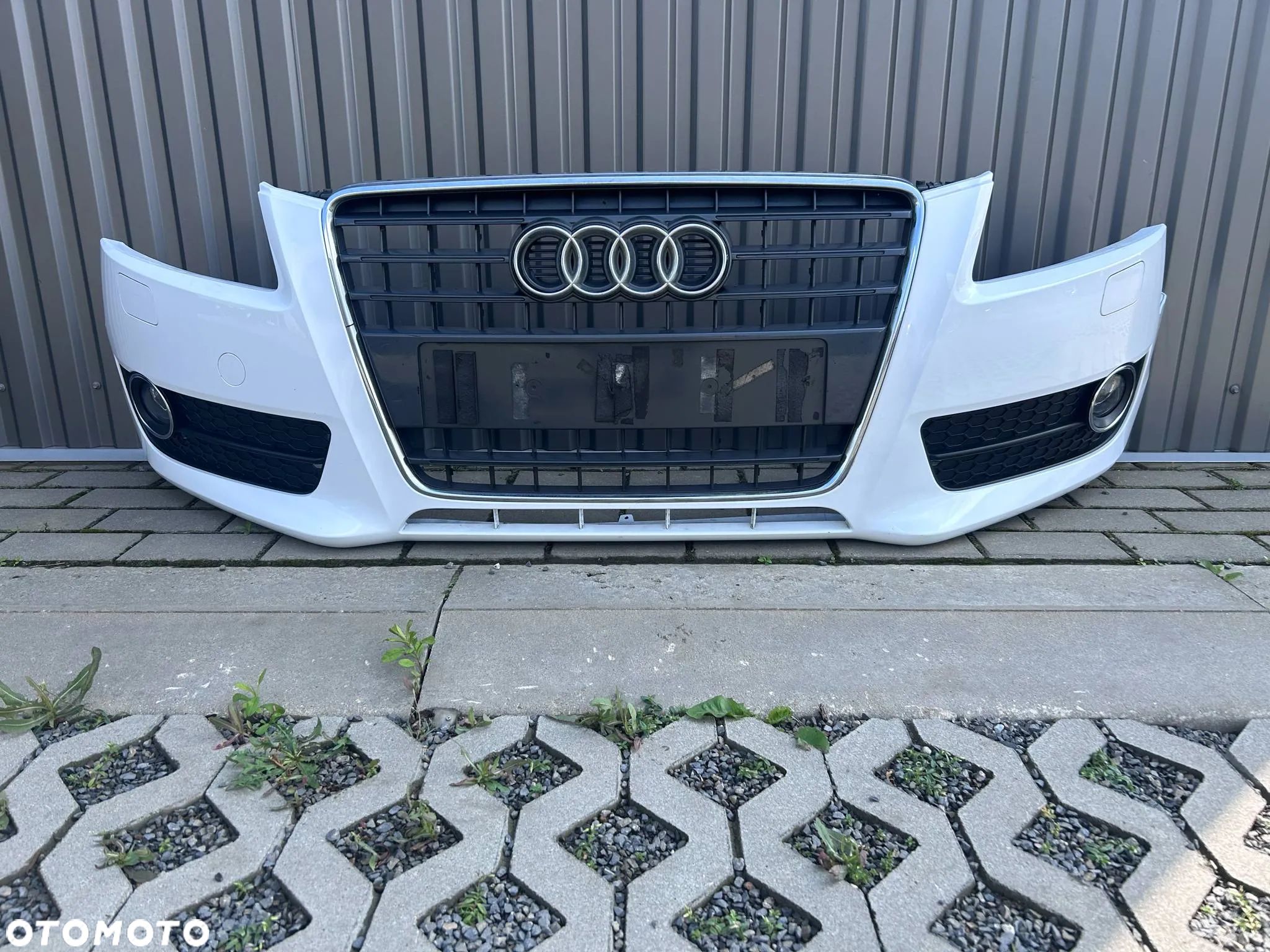 AUDI A5 8T0 8T ZDERZAK PRZÓD PRZEDNI LY9C ŁADNY Kompletny 8T0807437K 07-11 - 1