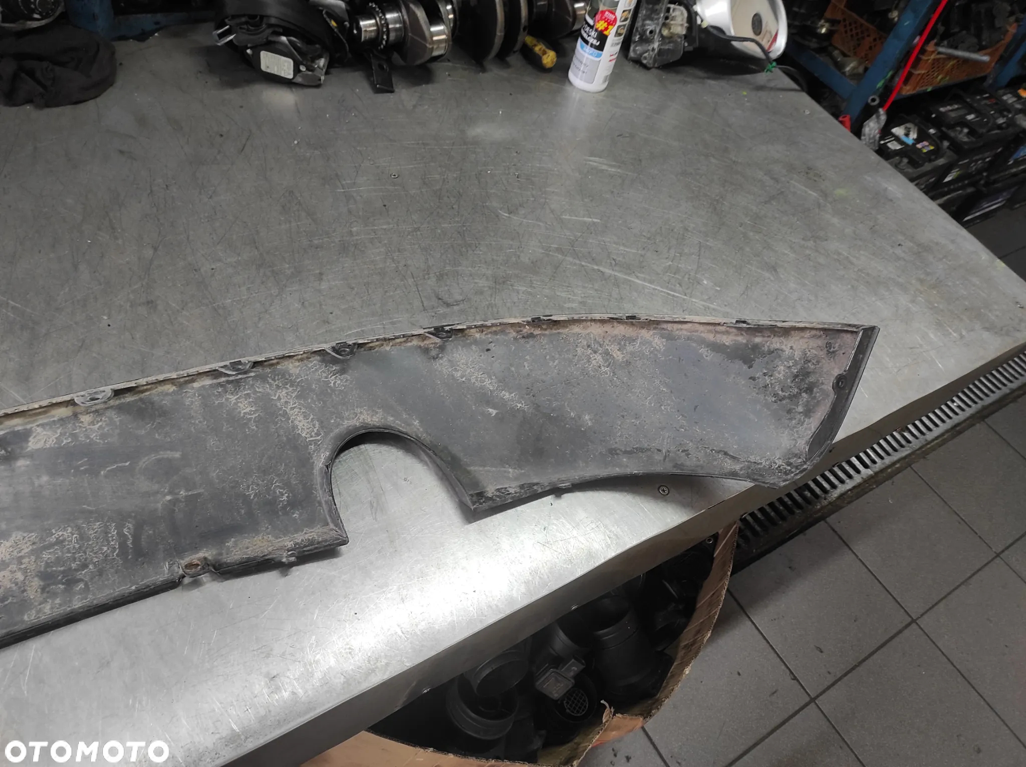 DOKŁADKA DOLNA ZDERZAKA 8P3807521 AUDI A3 8P 3 DRZWI CAŁA WYSYŁKA !!!!! - 6