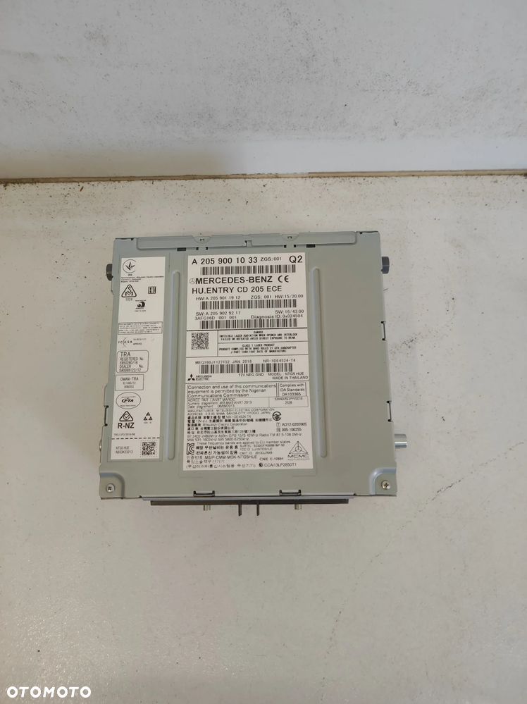 Radio nawigacja Mercedes X klasa W470 470 - 2