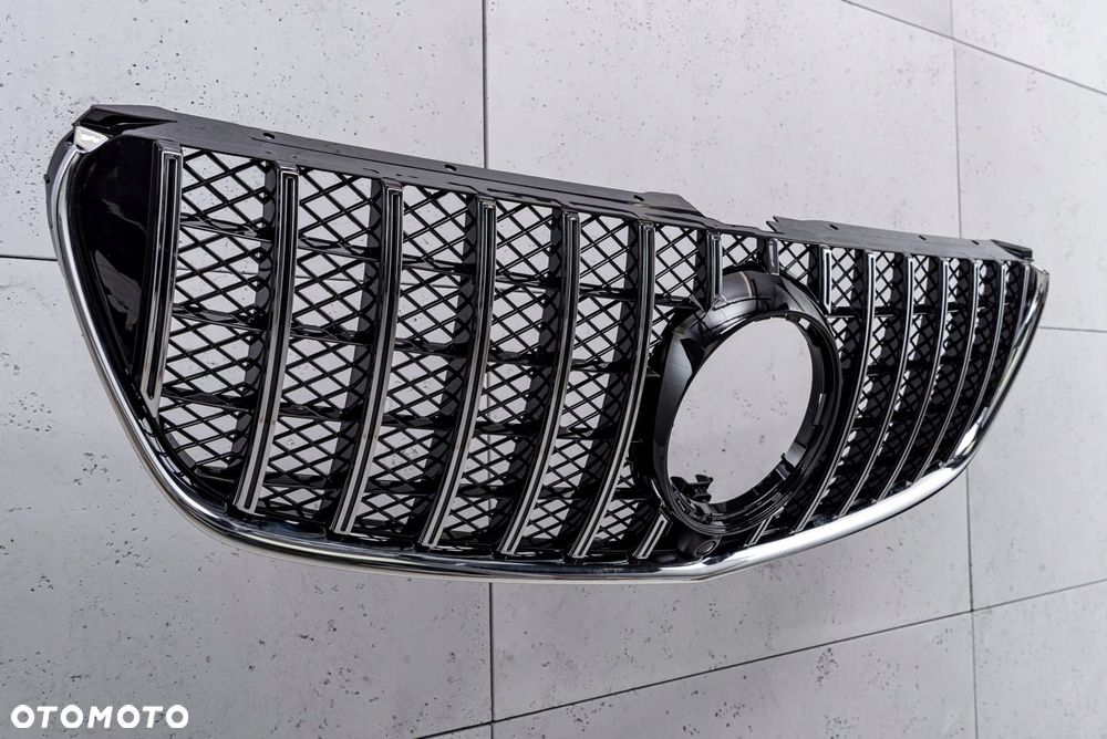 mercedes v-class vito w447 2014-2019 grill gt panamericana z kamerą sr - 9