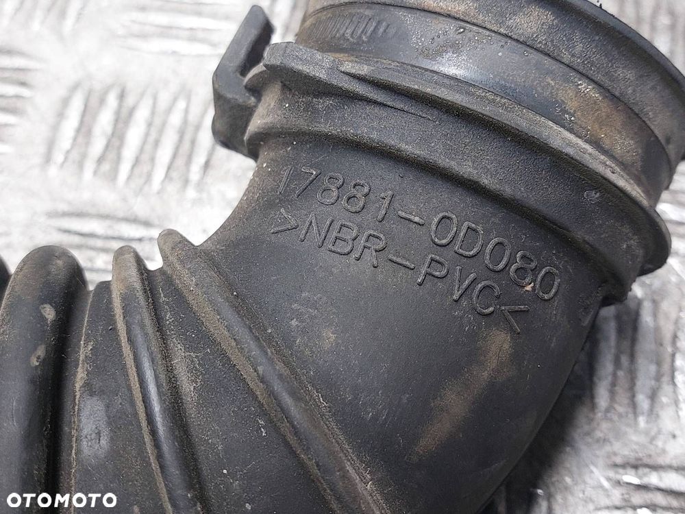 OBUDOWA FILTRA POWIETRZA + RURA DOLOT TOYOTA COROLLA E12 1.6 16V - 4