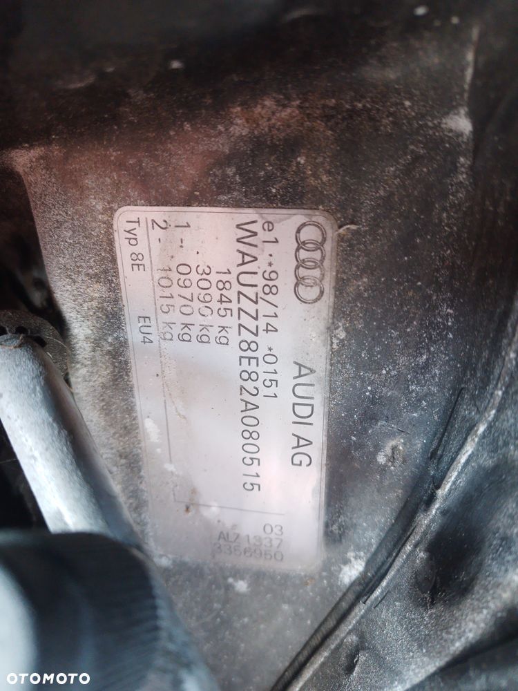 AUDI A4 B6 1.6 ALZ  LY9B   OSŁONA PRZECIWSŁONECZNA - 36