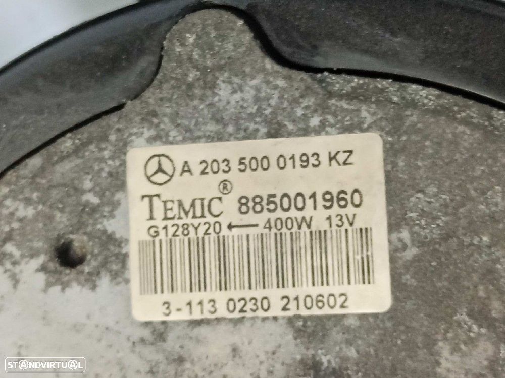 ELETROVENTILADOR MERCEDES CLASE C (W203) SPORTCOUPE C 200 COMPRESSOR (203.742) - 4