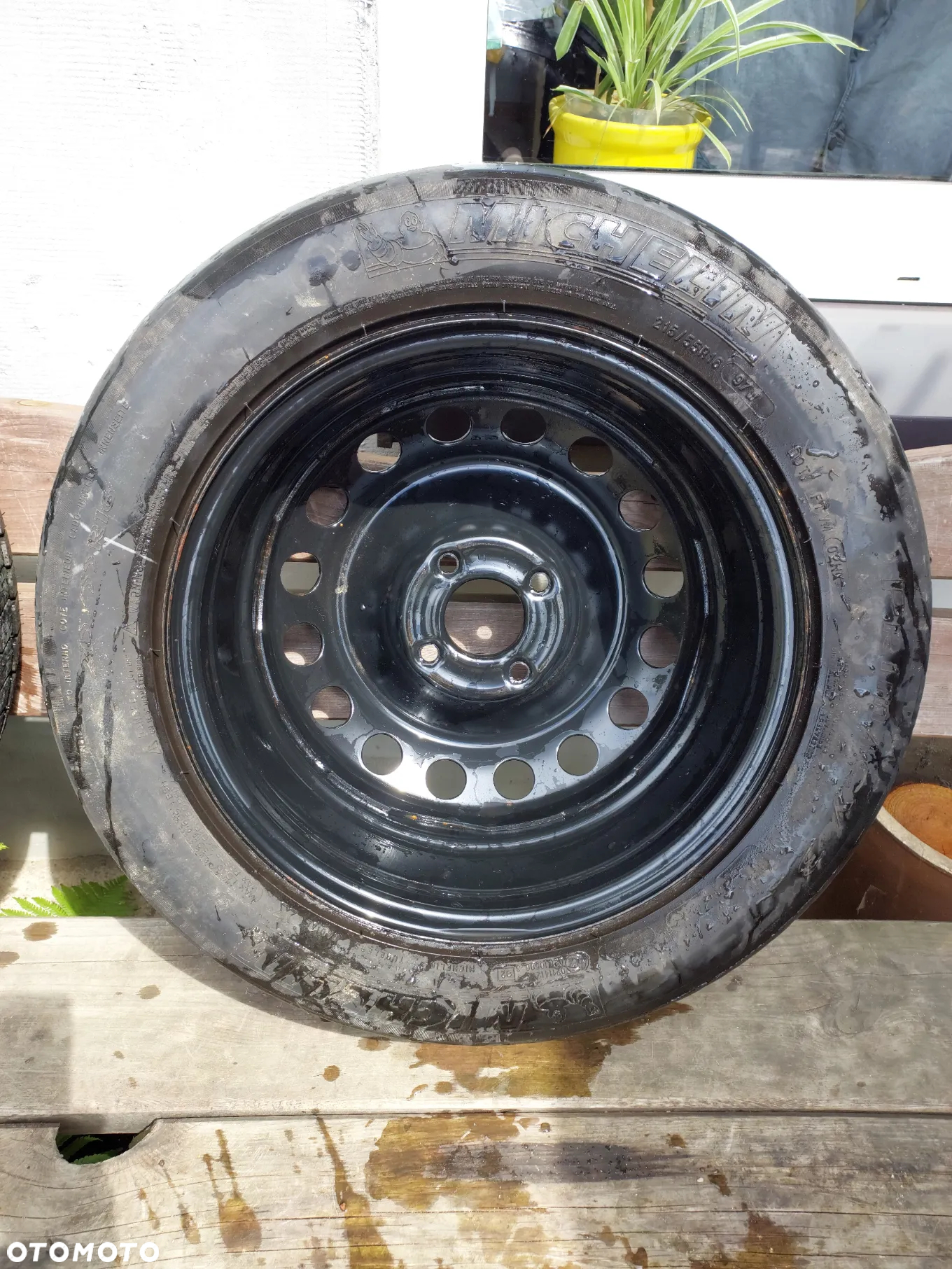 Koło zapasowe felga 16" cali Citroen C5 01-07r C4 Grand Picasso Peugeot 307 308 - 2