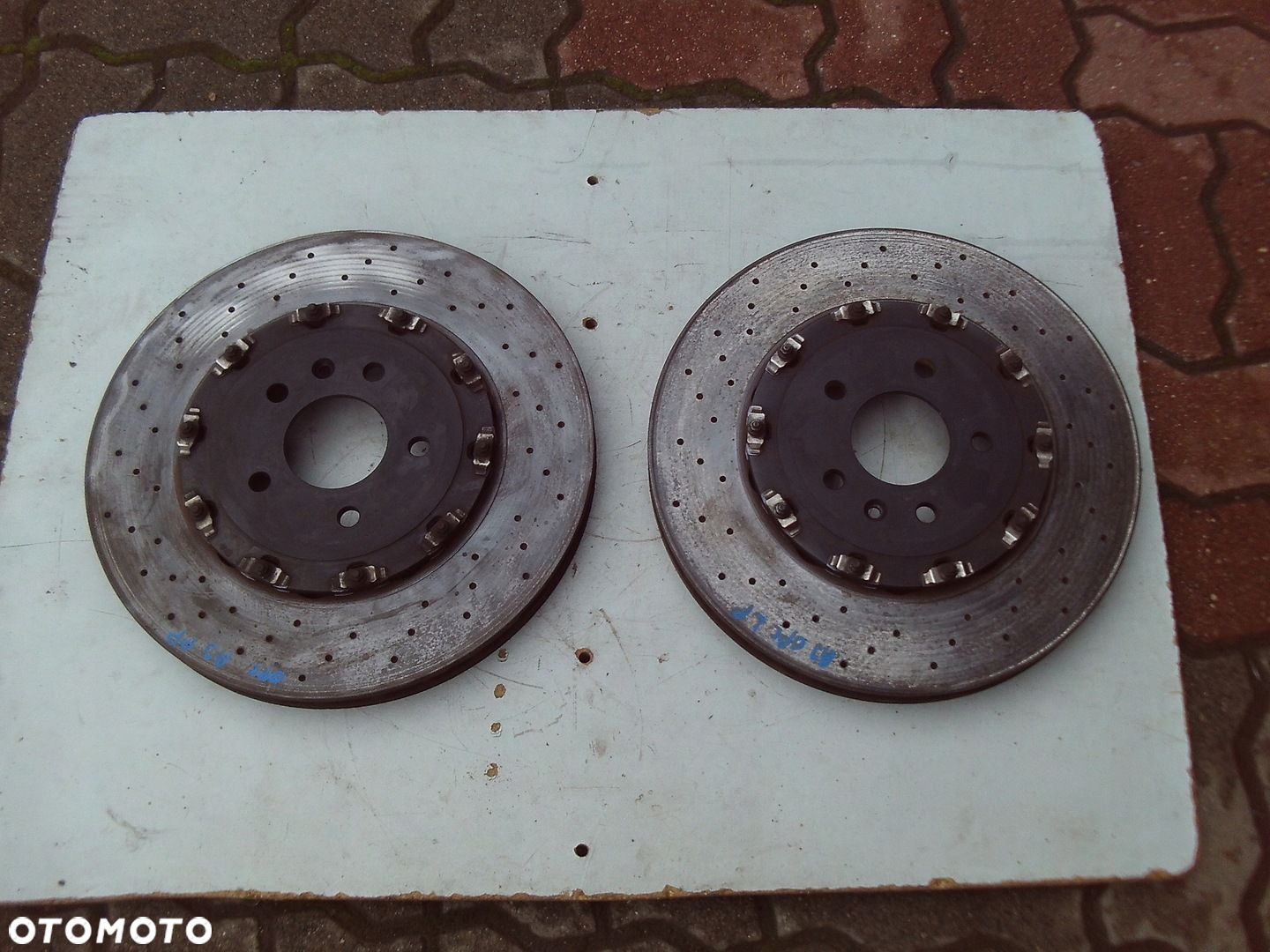 OPEL ASTRA J OPC TARCZE HAMULCOWE KOMPLET - 1
