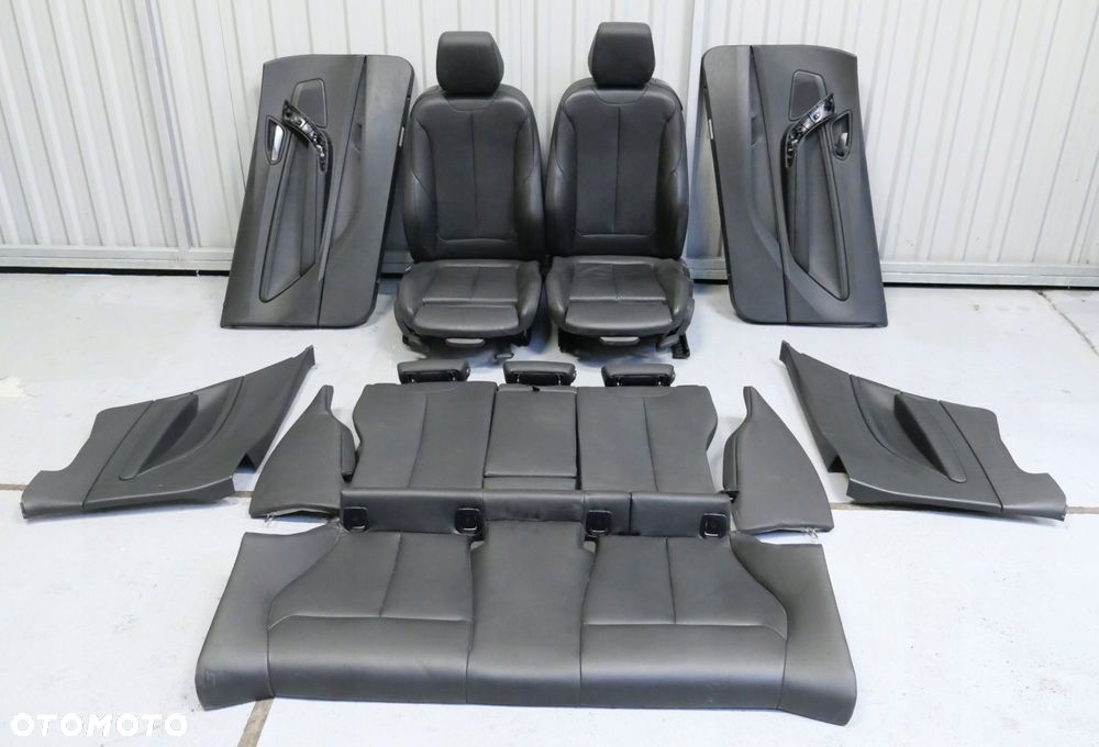 bmw f21 f22 wnętrze fotele kanapa boczki m-pakiet skóra eu grzane - 1