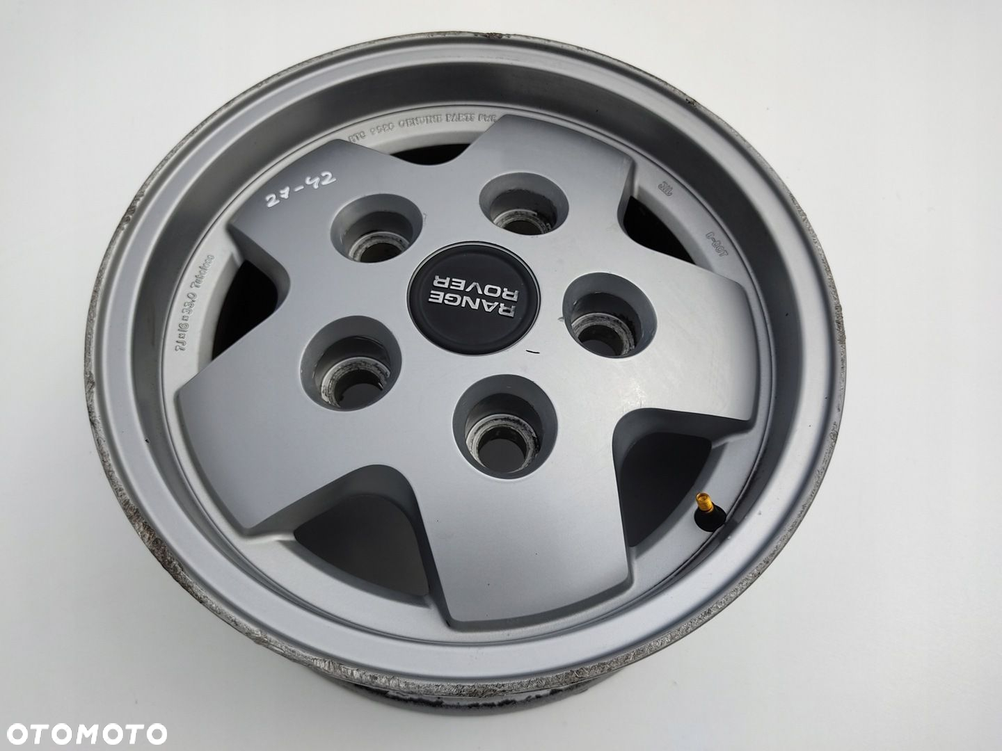 FELGA ALUMINIOWA ALUFELGA 16 RANGE ROVER CLASSIC 7J ET 33 RTC9526 1970-1994 - 4