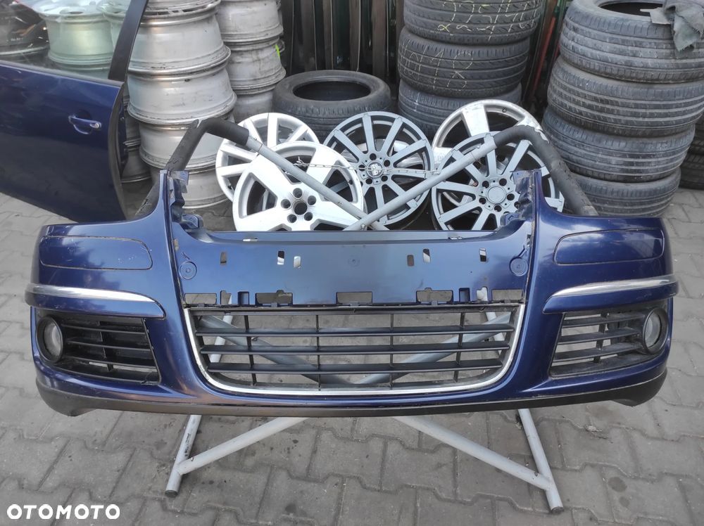 ZDERZAK PRZÓD PRZEDNI VW GOLF 5 HB KOMBI JETTA LD5Q NIEBIESKI WYSYŁKA !!! - 1
