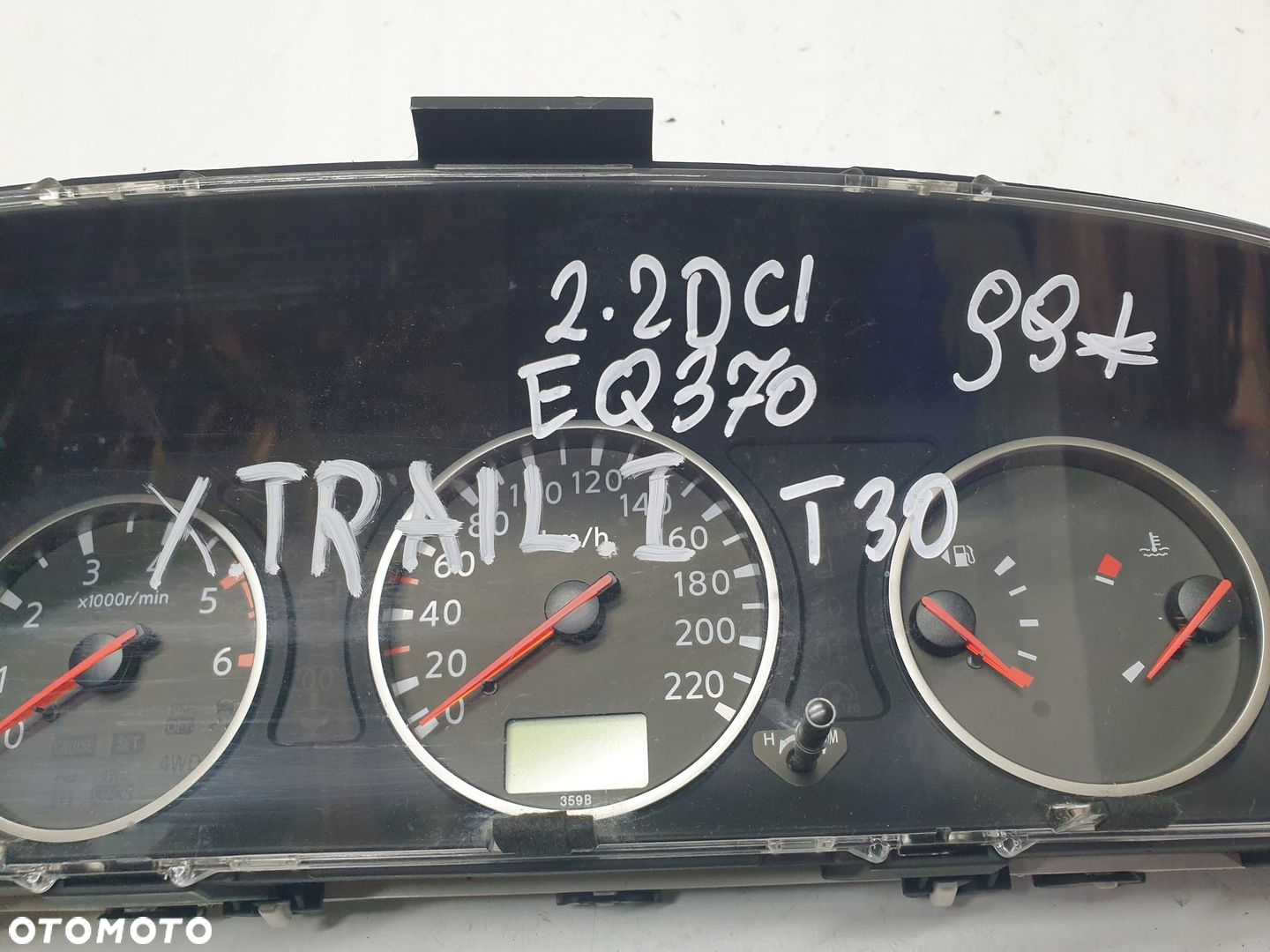 LICZNIK ZEGARY NISSAN X-TRAIL T30 2.2 DCI EQ370 - 6