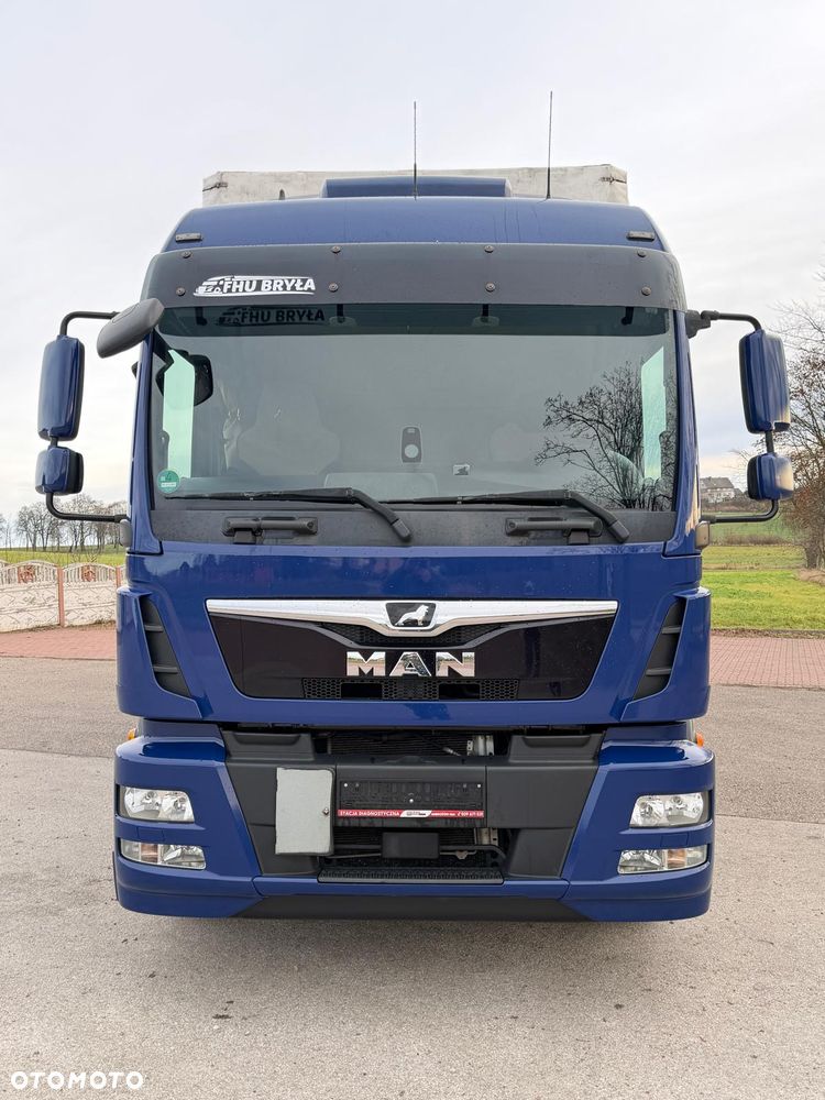 MAN TGM 18.340 / FIRANKA / LIFT / SPROWADZONY / KLIMA POSTOJOWA / 2017 /  9700 ŁADOWNOŚĆ / AUTOMAT / 18 PALET / E6 /  WINDA / - 3