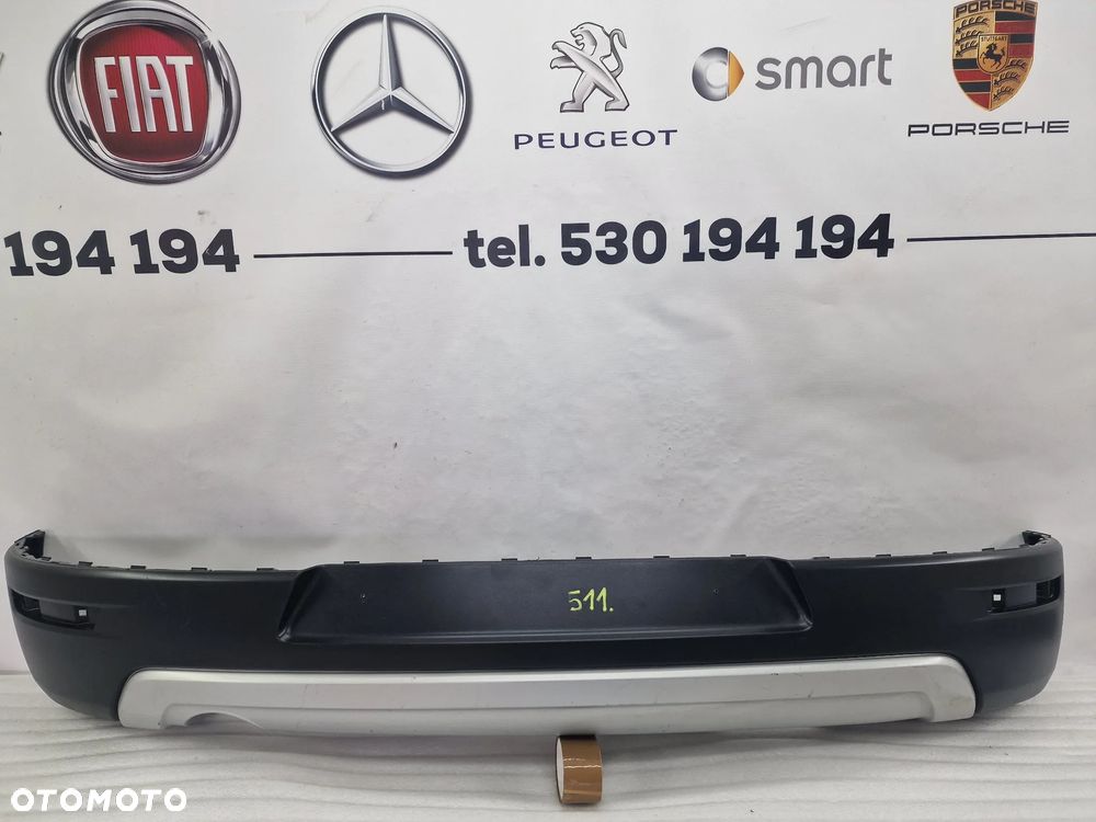 VW POLO 6R CROSS 10- DYFUZOR / SPOJLER ZDERZAKA TYLNEGO TYLNIEGO TYŁ , NR 6R6807521 , NR AUKCJI DT511 - 1