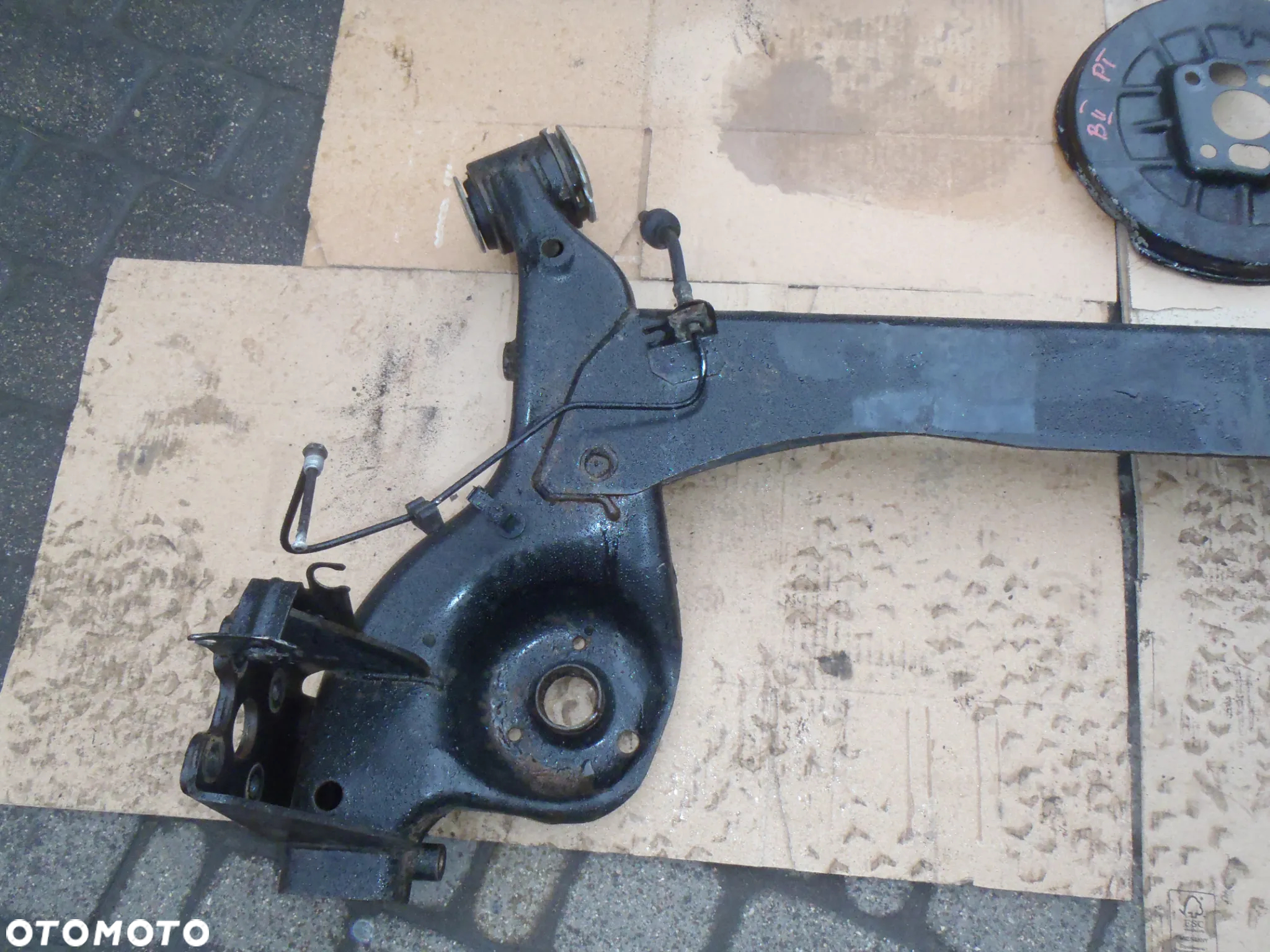 belka zawieszenie tył tylne fiat bravo II stilo delta jak nowe nie malowane oryginal - 7