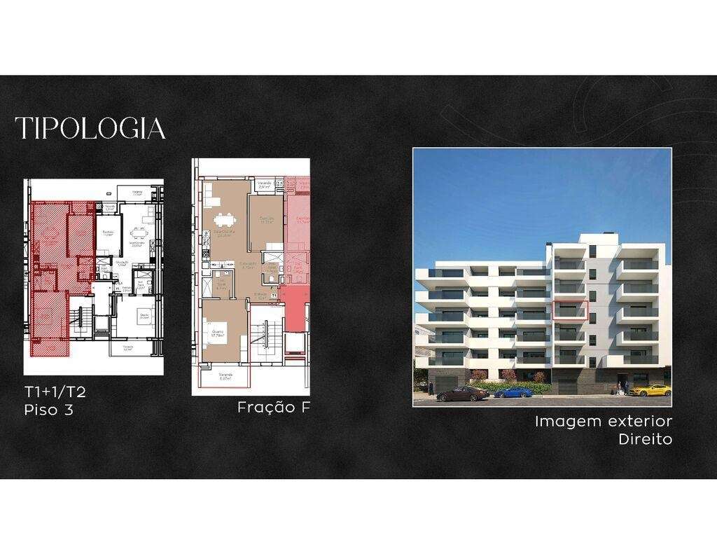 Apartamento T2 em Armação de Pêra de 95,00 m2