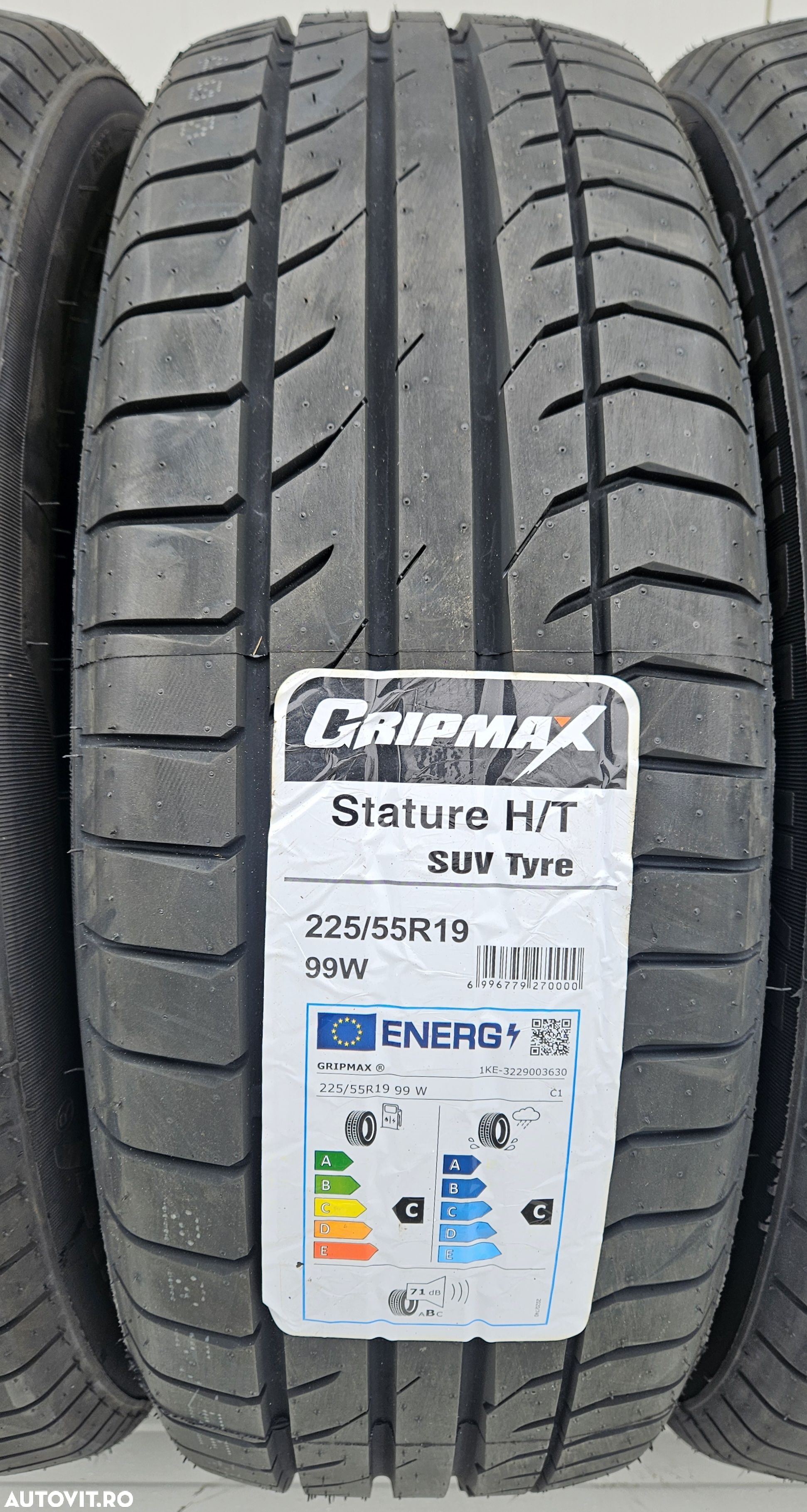 225/55 R19 , 99W, GRIPMAX Stature H/T, Anvelope de vara - 2