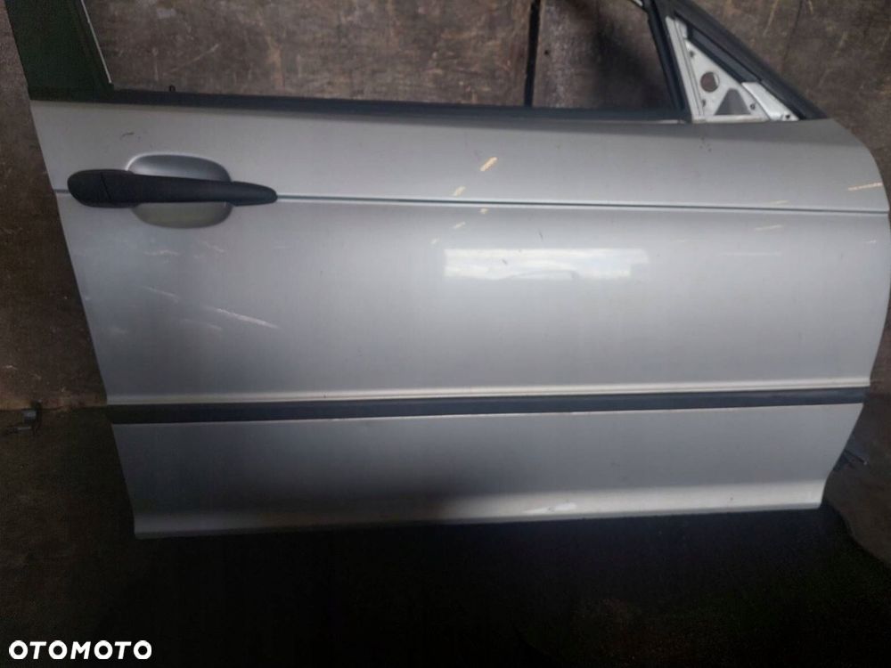 DRZWI KOMPLETNE PRAWY PRZÓD BMW E46 LIFT 354/7 TITANSILBER METALLIC - 2