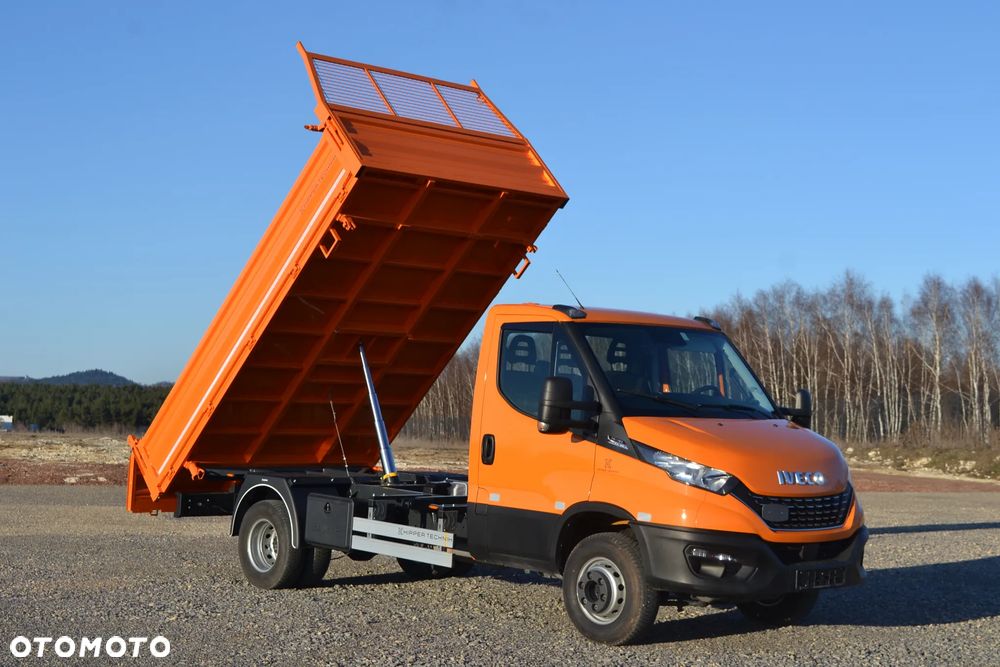 Iveco Daily 72C18 70C18 Hi-Matic Nowy 3-stronny WYWROT Kiper Wywrotka Niski Przebieg Super STAN Duża ładowność - 5