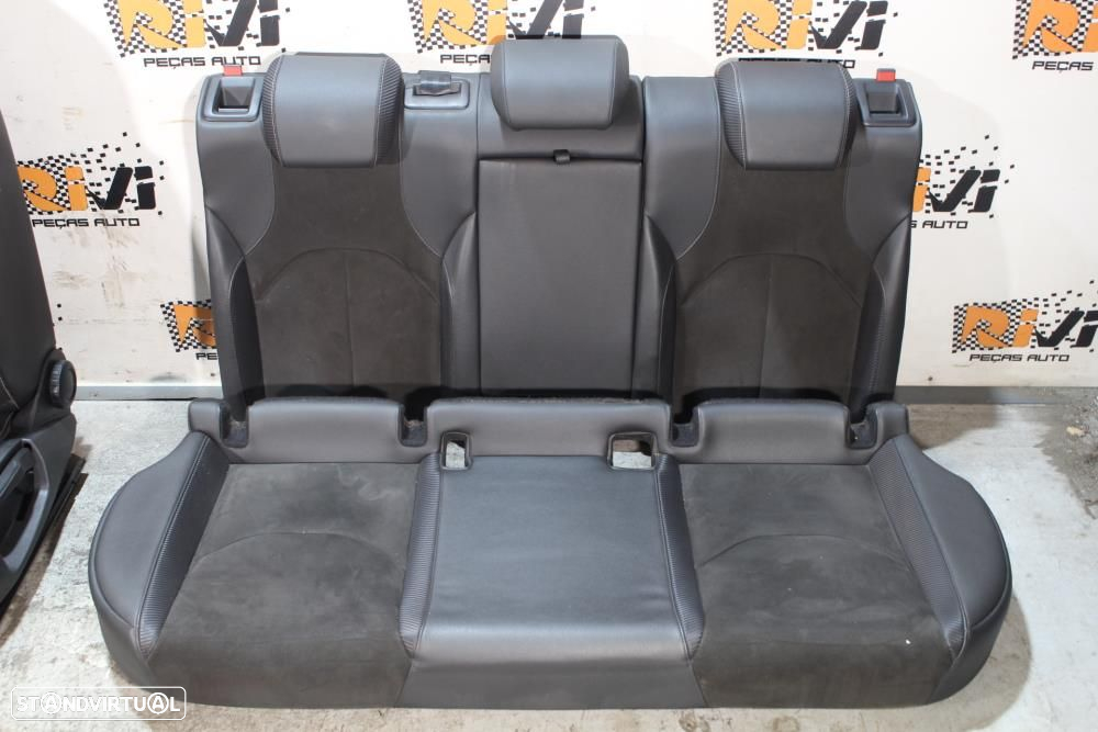 Conjunto De Bancos Seat Leon (5F1)  Bancos Seat Leon 5F Cupra Em Pele - 6