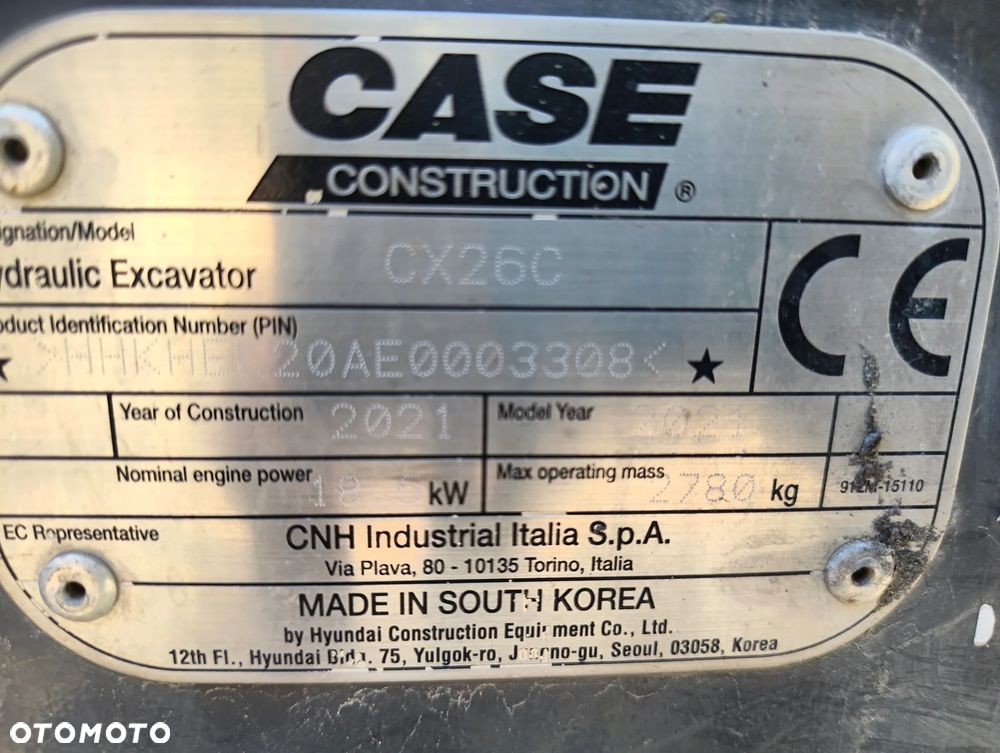 Case cx26 - 4