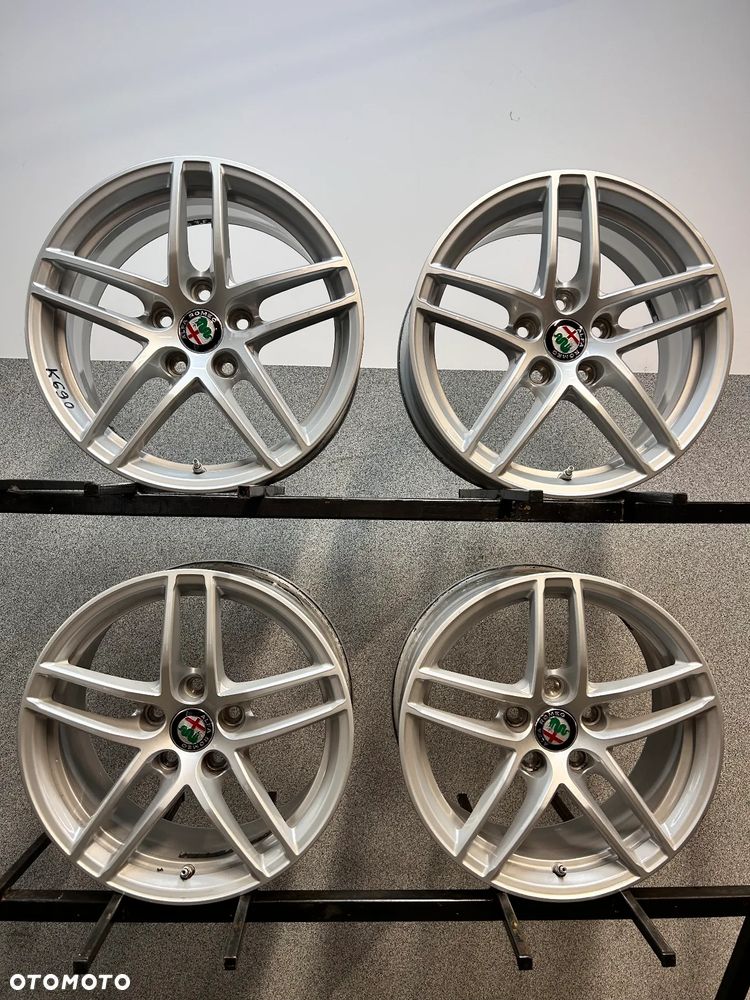 4 FELGI ALU. ALFA ROMEO GIULIA 16'' +TPMS 7J ET31  ALFA: 156 107467 - 1