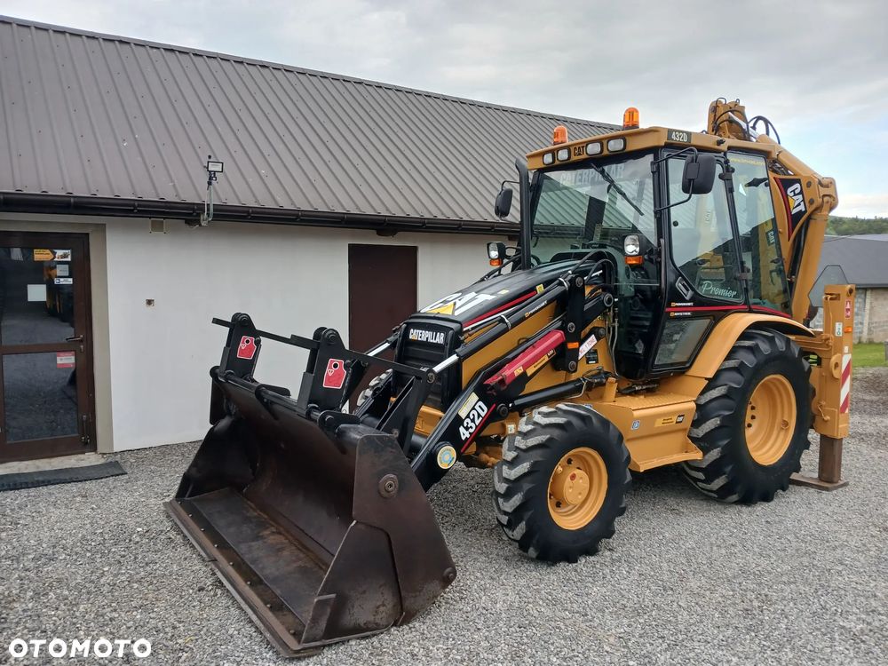 Caterpillar 432D PREMIER/JOYSTICK/2 ŁYŻKI - 1