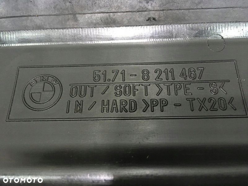 BMW 3 E46 KIEROWNICA TUNEL POWIETRZA PAS PRZEDNI 3 E46 - 5