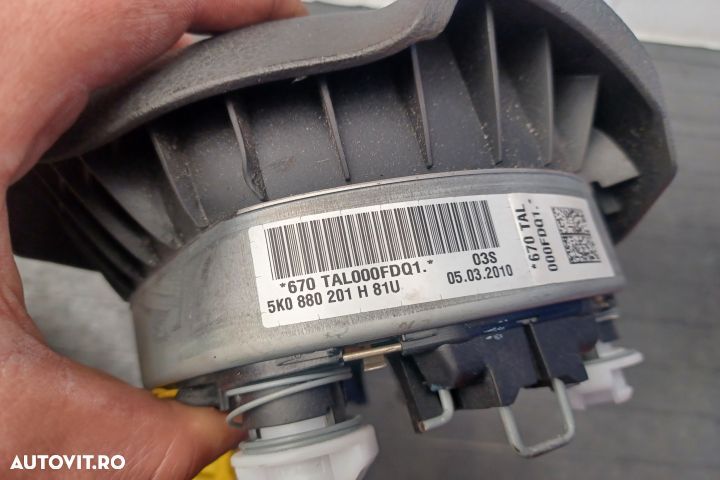 Airbag volan / sofer 5K0880201H  5K0880201H Volkswagen VW Passat B6 [ - 5