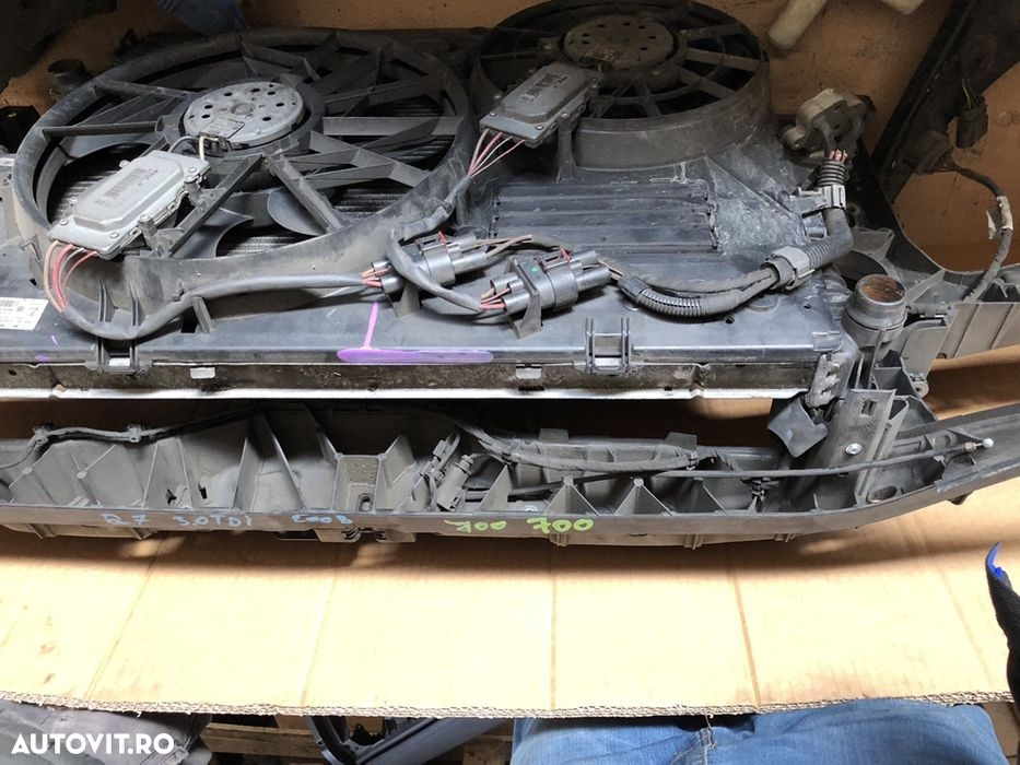 Trager, tregar AUDI Q7 ,an 2005-2010 cu intaritura, radiatoare, ventilatoare,broasca capota - 2