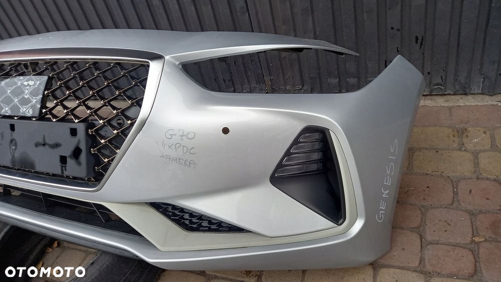 ZDERZAK PRZÓD GENESIS G70 2021 2022 POD 4xPDC KAMERA - 3