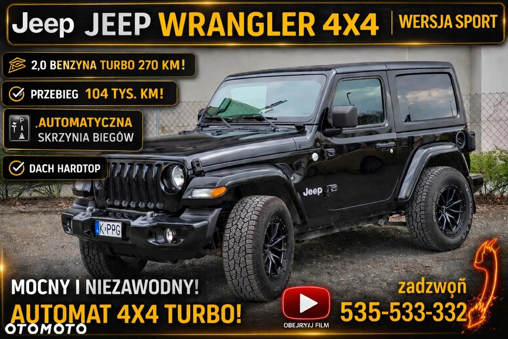 Jeep Wrangler 2.0 T-GDI Hardtop AWD Automatik Sport - 2