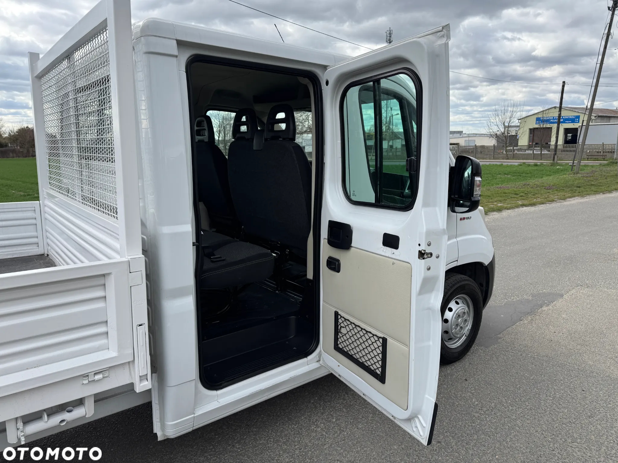 Fiat Ducato * 2.3 / 130KM * DOKA / Brygadówka * Skrzyniowy * - 35