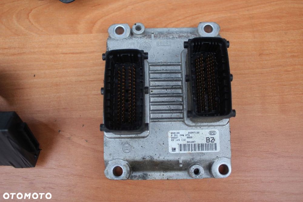 STEROWNIK KOMPUTER SILNIKA ZESTAW OPEL CORSA C 1.2 16V Z12XE - 3