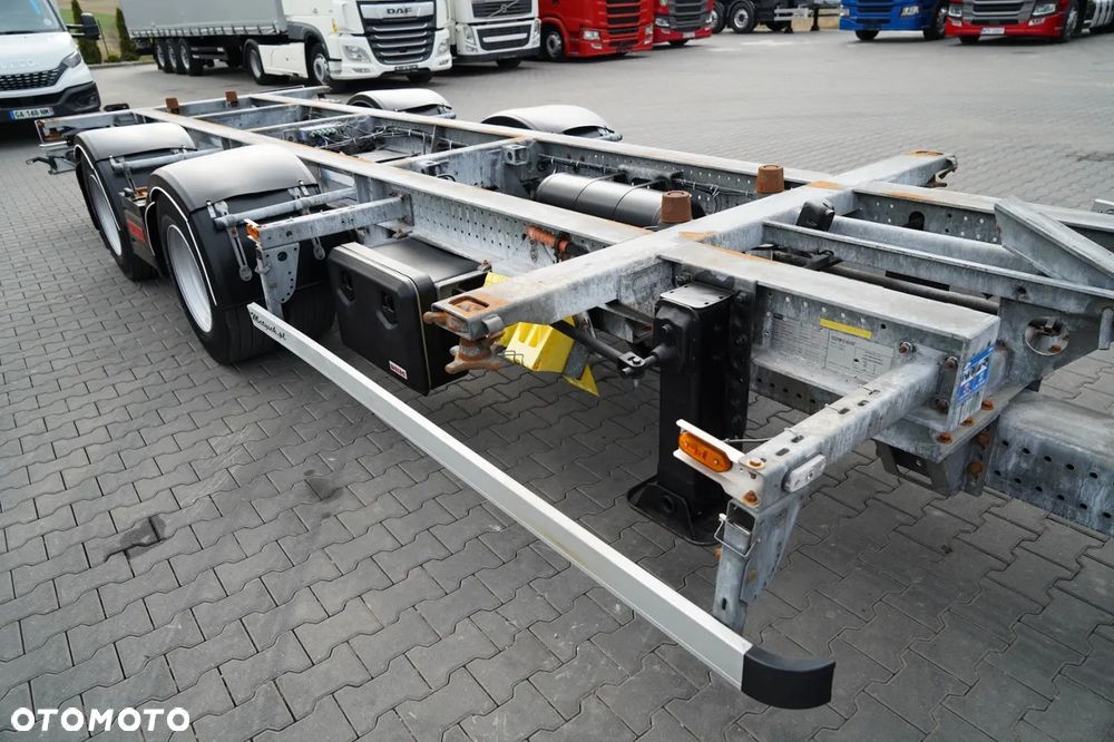 DAF XF 480 / BDF / ZESTAW TANDEM / SSC / I-PARK COOL / OŚ PODNOSZONA / WECON - 22
