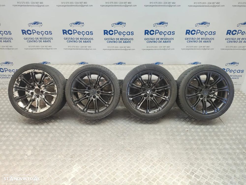 Conjunto Jantes Originais 18 BMW Serie 5 E60 E61 LCI 8J ET20 5x120 - 2