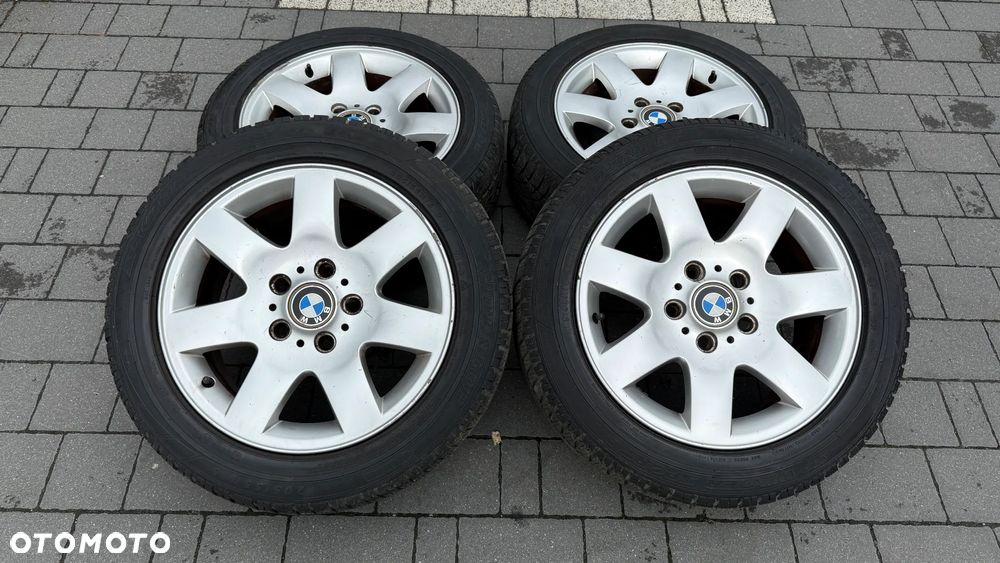 Koła r16 5x120 BMW 7J ET47 205/55 Dunlop alufelgi e46 e36 e90 e91 e92 e87 e81 - 1